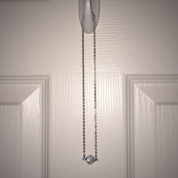  Rainbow Moonstone Necklace - Picture 3 of 8